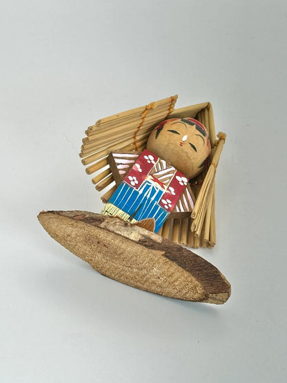 Kokeshi Omiyage avec Mino
