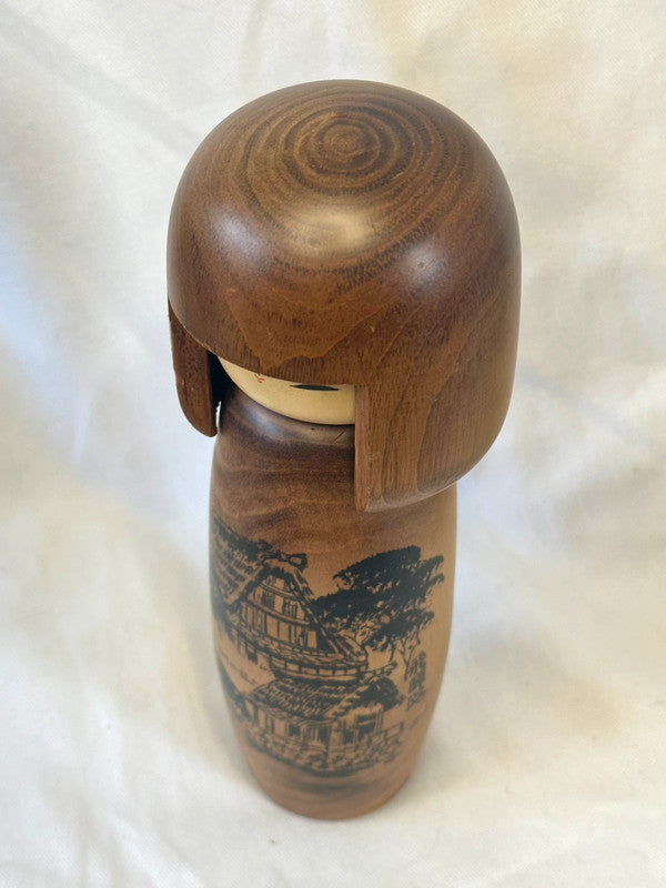 Poupée japonaise Usaburo Kokeshi vintage