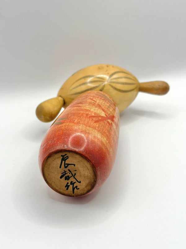 Poupée kokeshi Sosaku par Tsujita Tatsuya