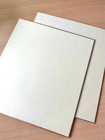 Un ensemble de cartes d'œuvres d'art de calligraphie japonaise shikishi