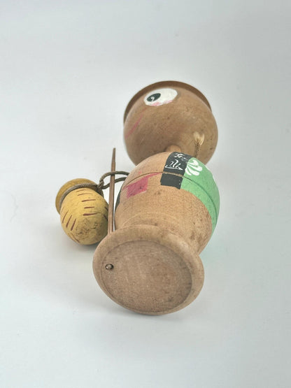 Jouet folklorique japonais vintage – Poupée de pêche Kappa