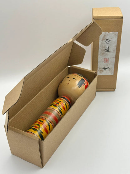 Kokeshi Yajiro traditionnel par Minao Sato