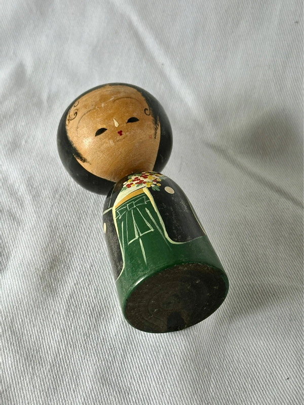 poupée japonaise vintage bobble kokeshi sosaku