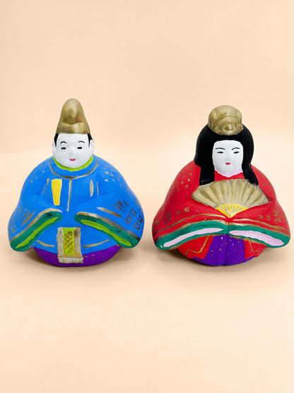 FT628 - Tsuchibina Hina Clay Dolls 土雛人形