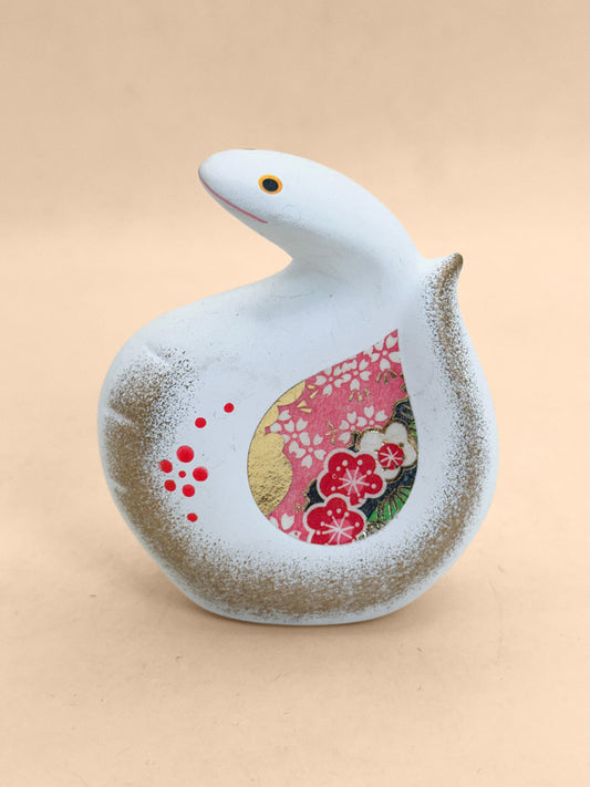 FT569 - Snake figurine by Yakushigama 薬師窯