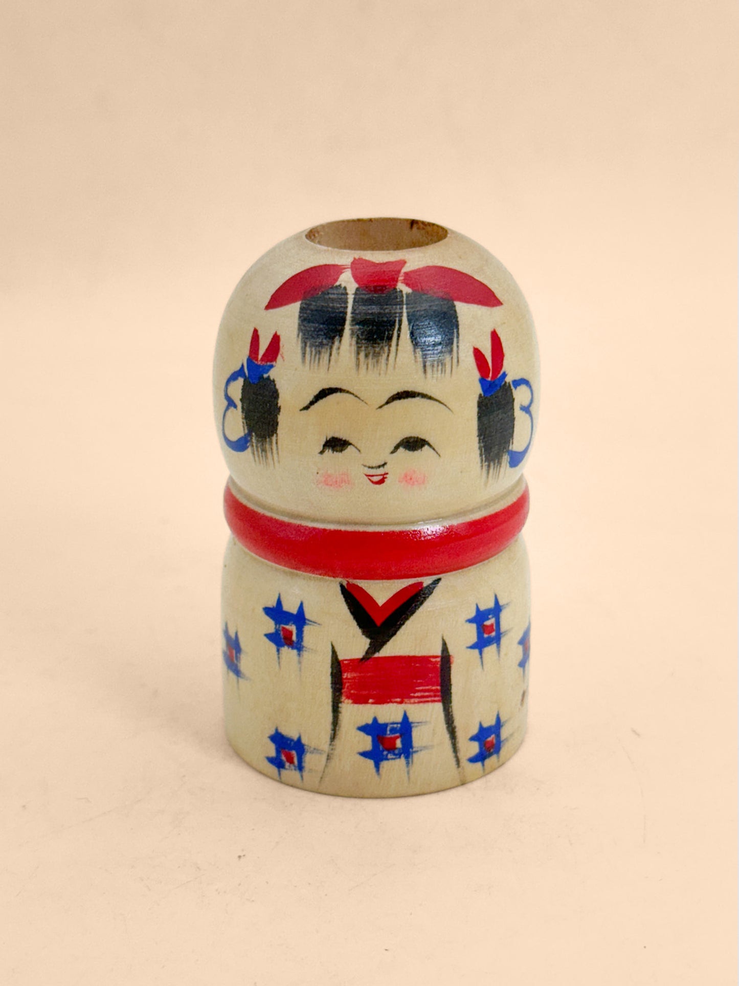 FT551 - Kokeshi craft of toothpick holder 爪楊枝入れ