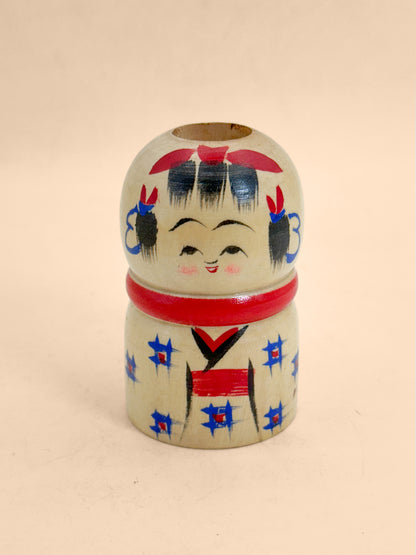 FT551 - Kokeshi craft of toothpick holder 爪楊枝入れ