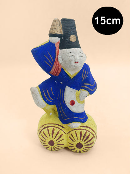 FT620 - Sanbasō Dancer Clay Doll – Kuzubata 葛畑土人形
