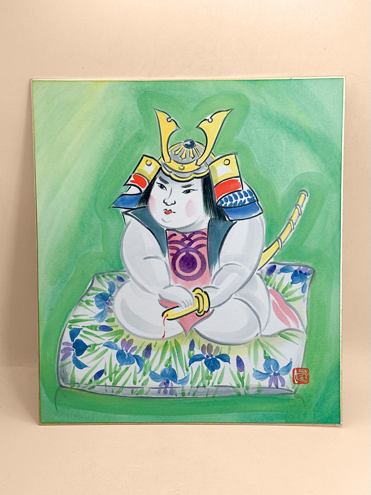SHP410 - Original Japanese Shikishi Artwork 五月節句