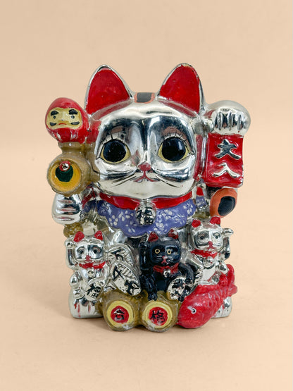 FT597 - Maneki-neko Daruma Lucky Cat 招き猫