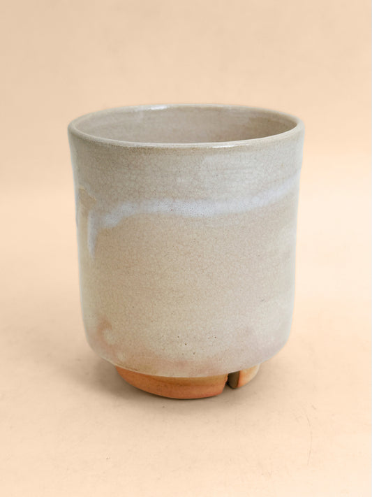 TB411 - Hagi-yaki yunomi tea cup 萩焼