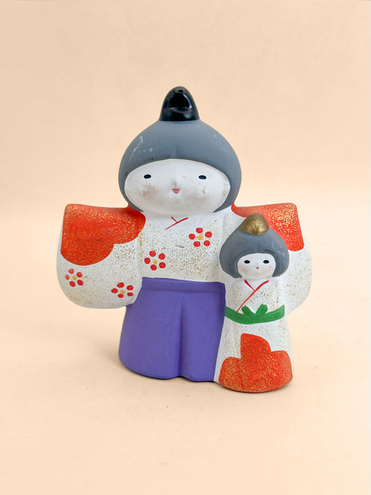 FT545 - Banko ware Hina dolls 万古焼
