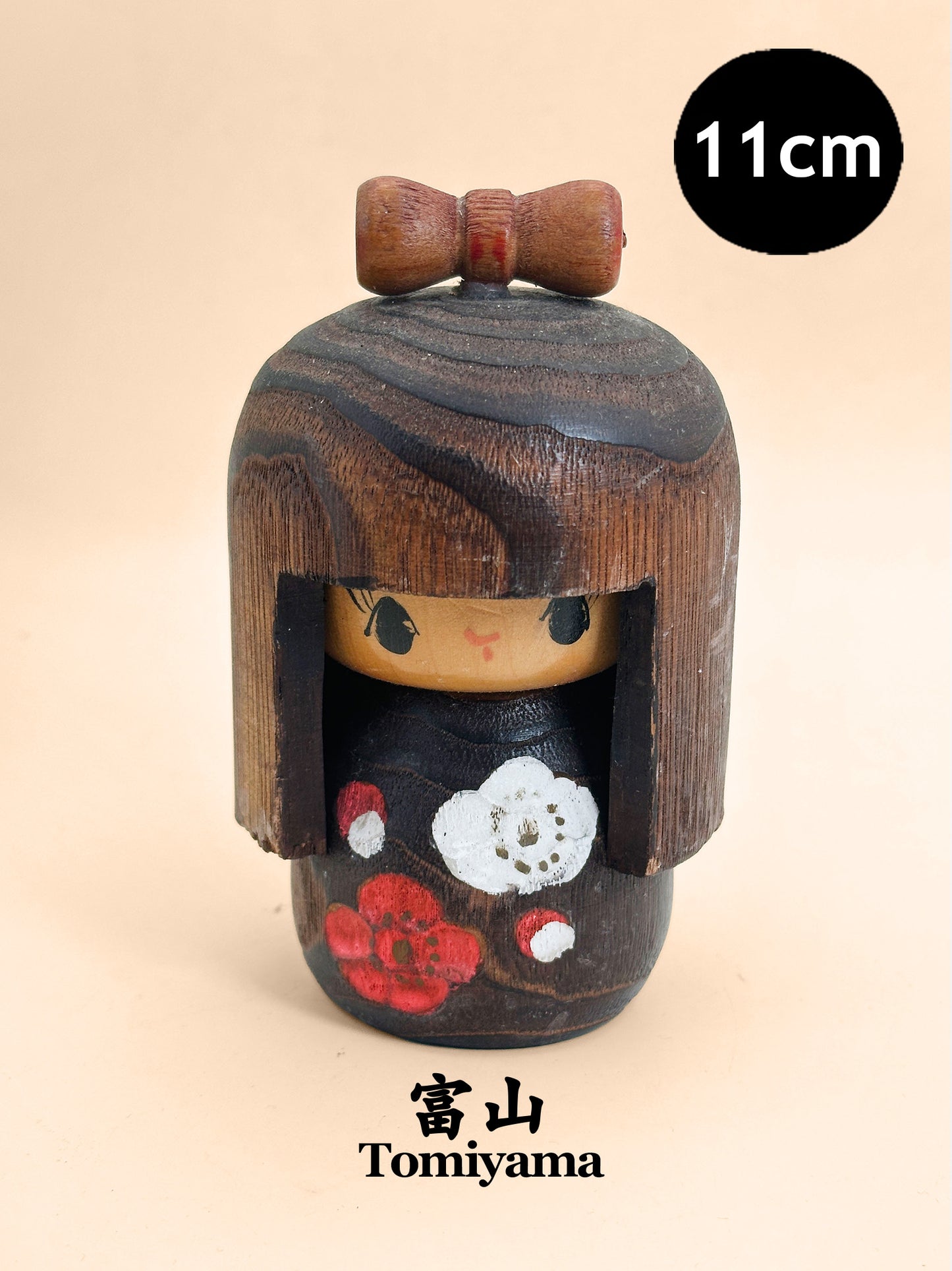 K10258 - Sosaku Kokeshi by Tomiyama 富山