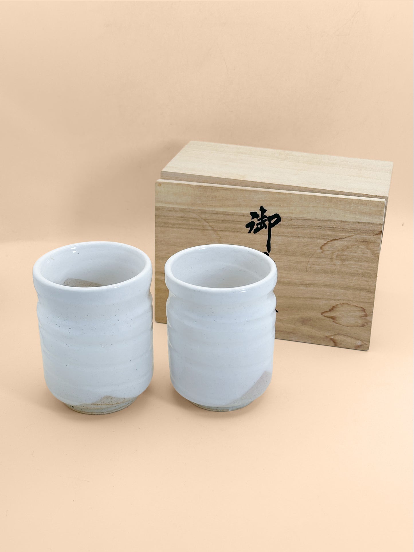 TB371 -  Mino-yaki Meoto Yunomi 夫婦湯呑
