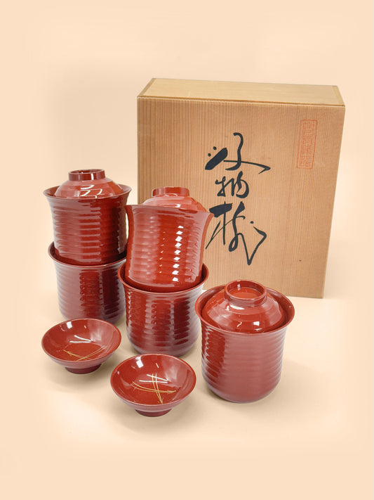TB420 - Yamanaka lacquerware set 山中漆器