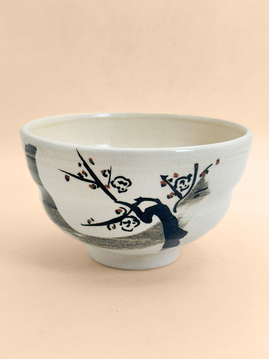 TC140 - Kiyomizu-yaki chawan matcha bowl 清水焼