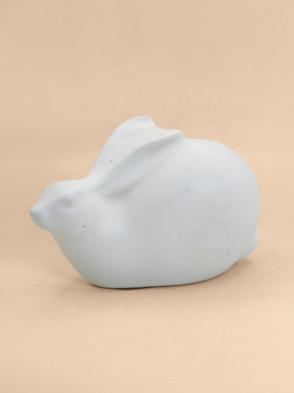 FT610 - Zodiac Rabbit Figurine Izushi Ware Style 出石焼