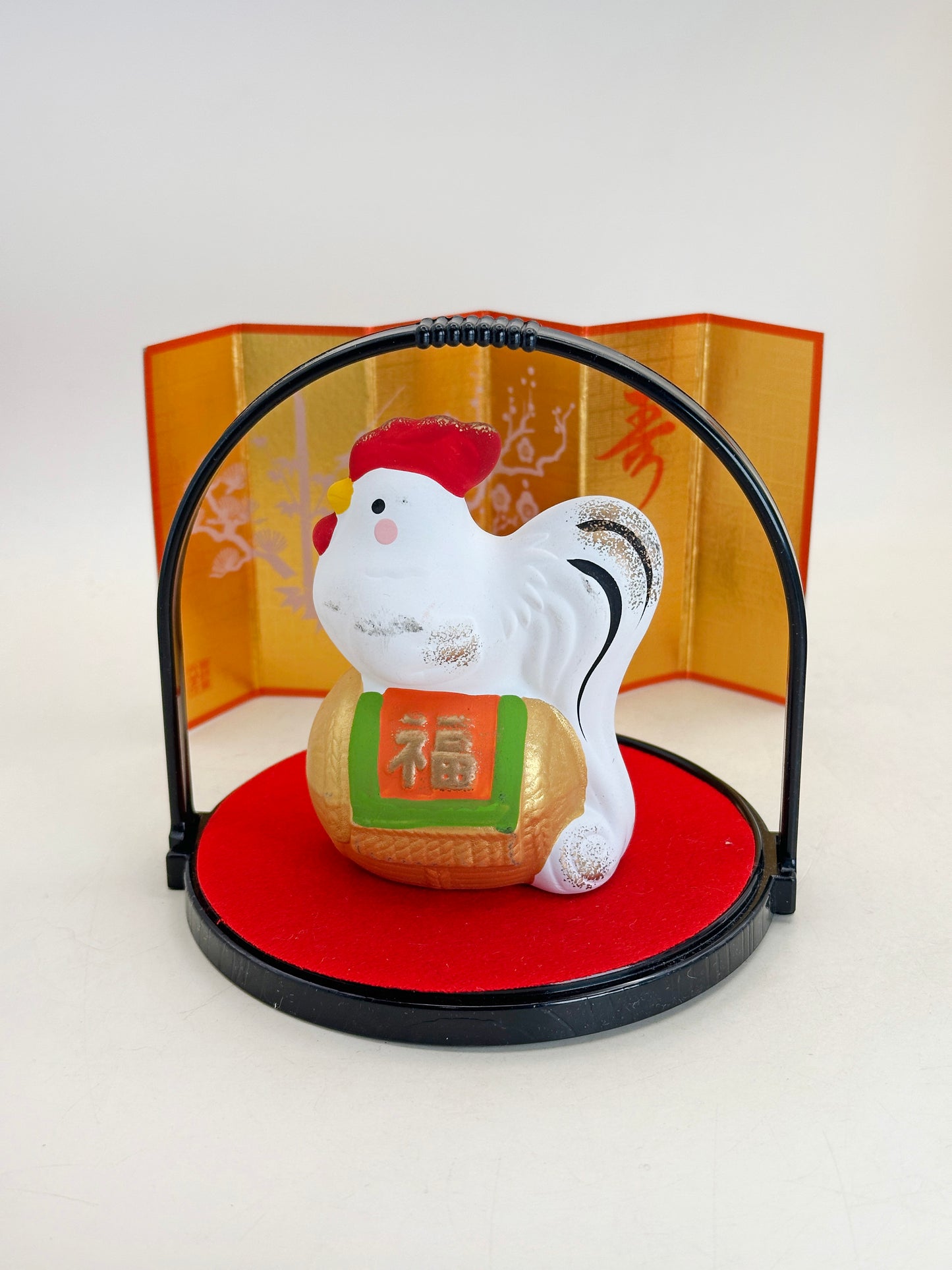 FT447 - Zodiac Rooster by Yakushigama 薬師窯