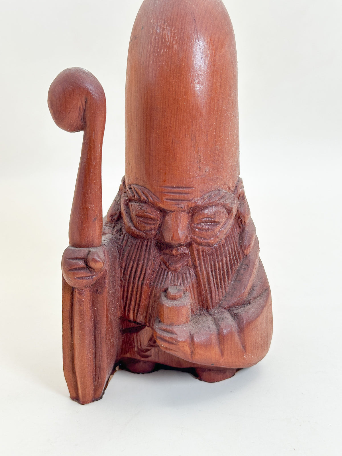 FT605 - Hida Ittobori Wood Carving Jurōjin 寿老人