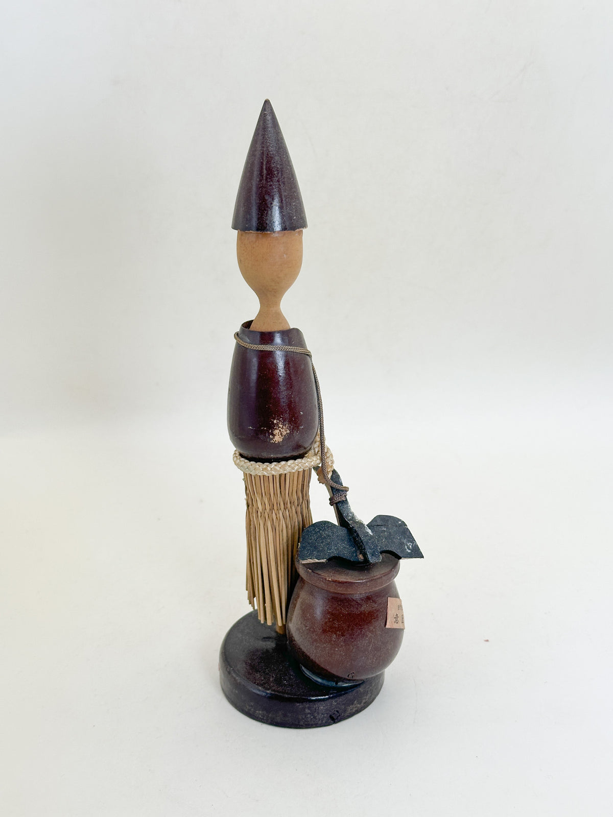 K20175 - Sosaku Kokeshi of Ukai Cormorant Fisher 鵜匠人形