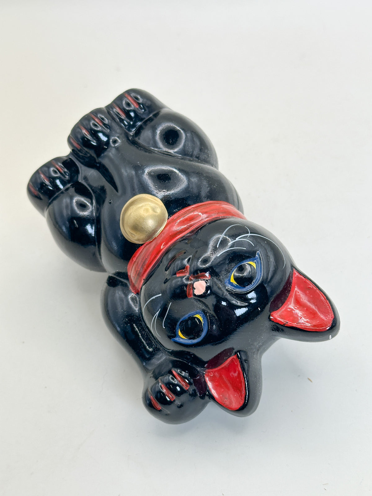 FT590 - Tokoname-yaki Maneki Neko Cat 常滑焼
