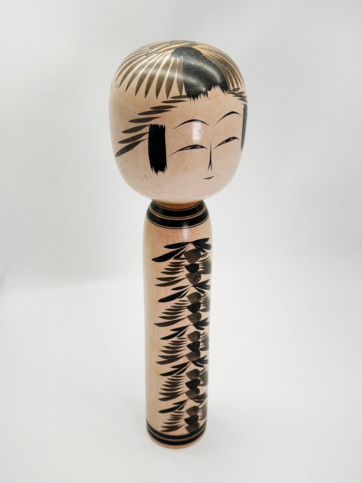 K45003 - Togatta Kokeshi by Tetsuro Sato 佐藤哲郎