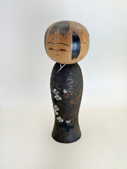 K20152 - Sosaku kokeshi by Kiyohara Takao 清原たかを