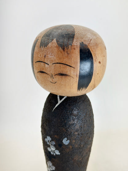 K20152 - Sosaku kokeshi by Kiyohara Takao 清原たかを