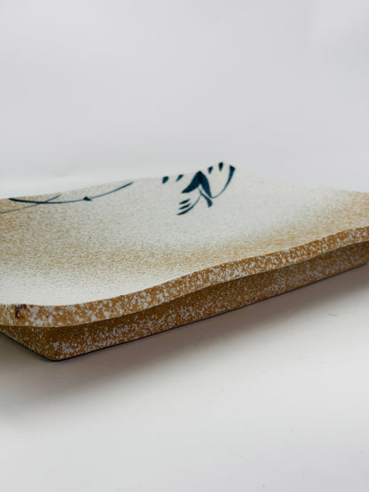 TB466 - Mino-yaki plate set 美濃焼