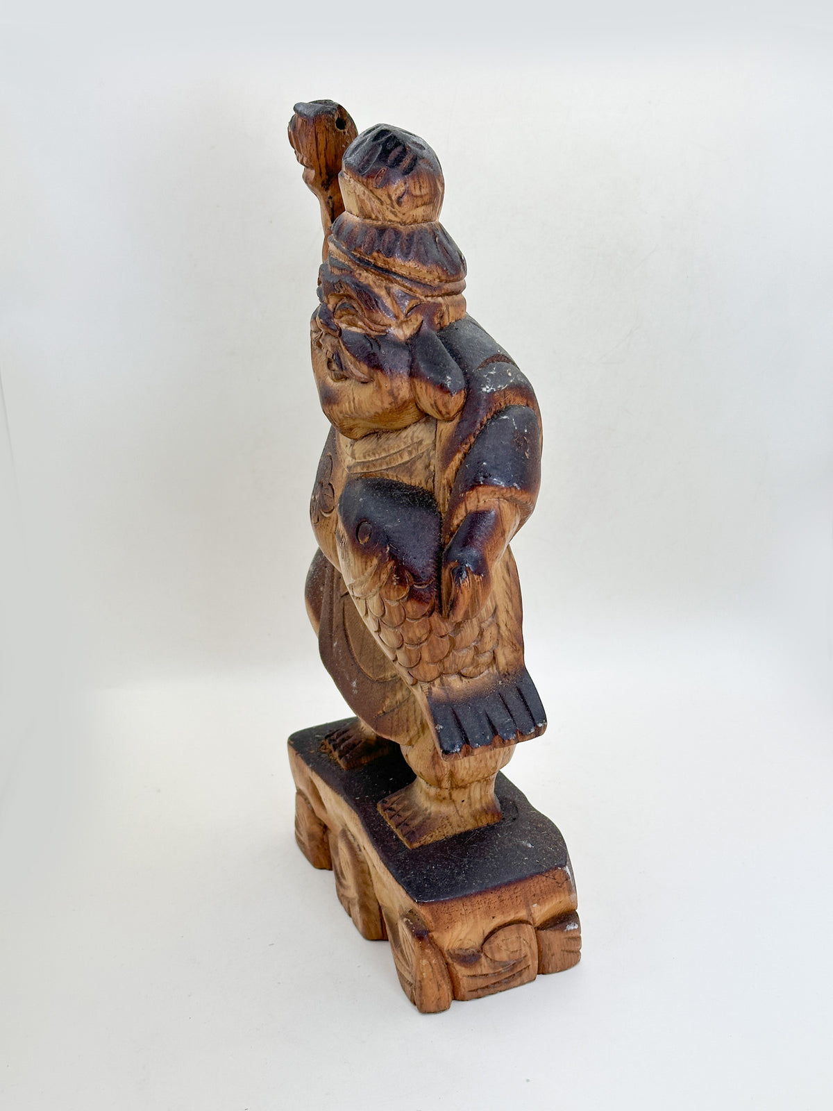 FT608 - Wooden Carving Ebisu 恵比寿