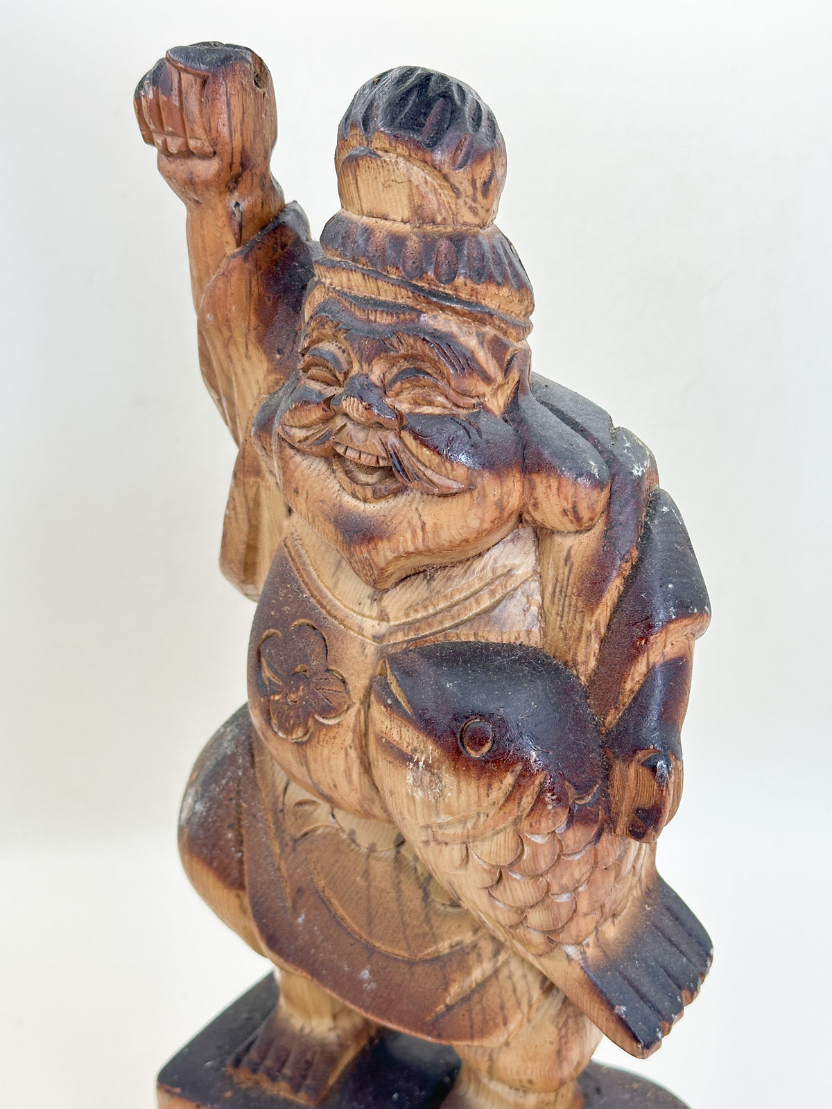 FT608 - Wooden Carving Ebisu 恵比寿