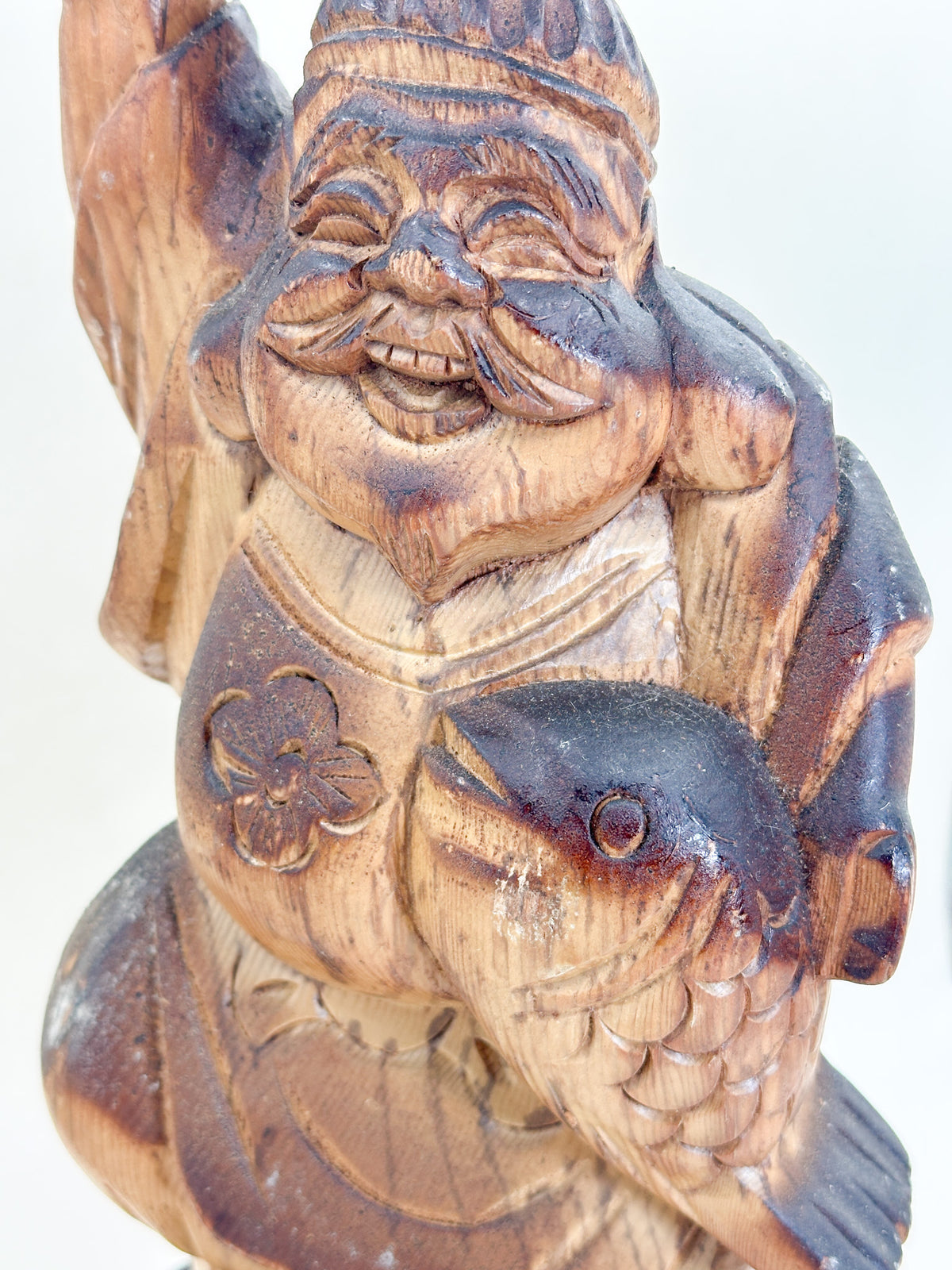 FT608 - Wooden Carving Ebisu 恵比寿