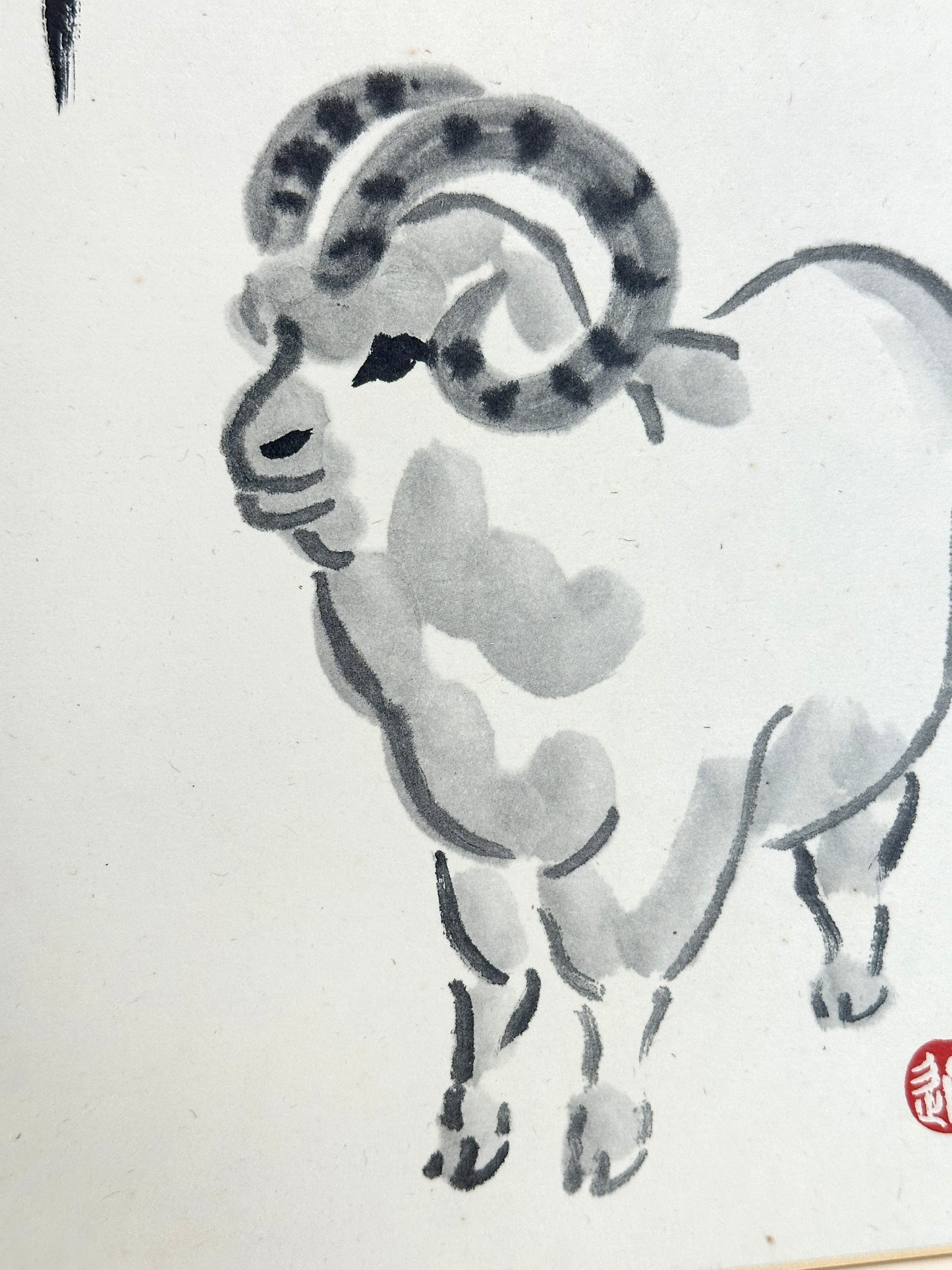 SHP226 - Original shikishi by Taitsū Kōno 河野太通