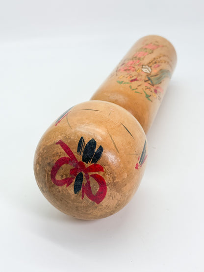 K35026 - Sosaku Kokeshi by Takahashi Hashime 髙橋はしめ