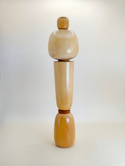 K30026 - Sōsaku Kokeshi by Kishi Sadao 岸貞男