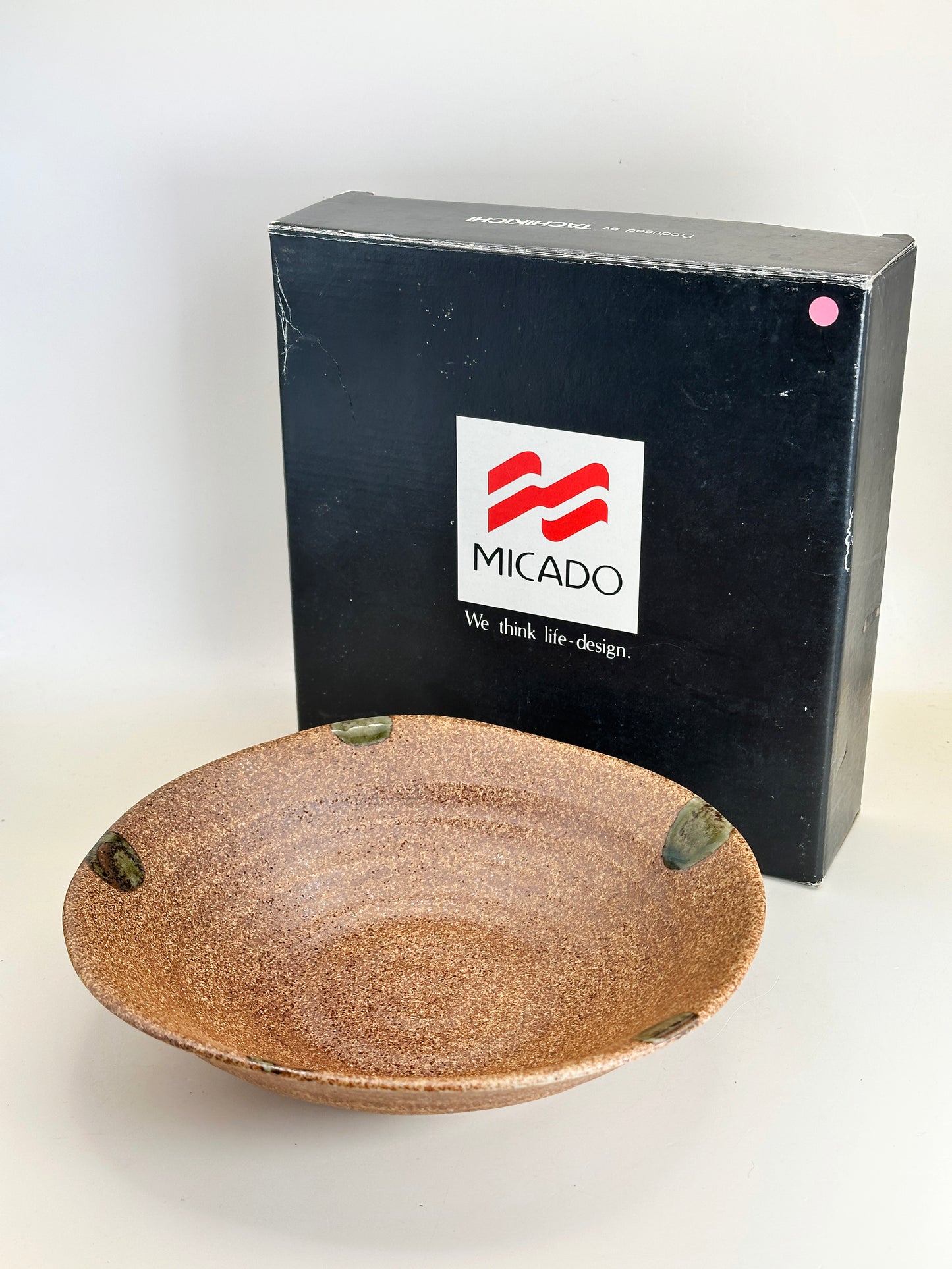 TB165 - Kiyomizu-yaki plate by Tachikichi たち吉