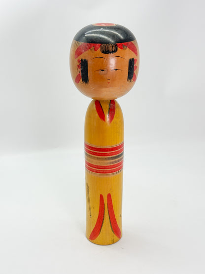 K35033 - Yajiro Kokeshi by Norio Takeda 武田憲雄
