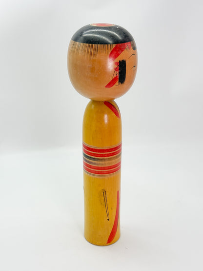 K35033 - Yajiro Kokeshi by Norio Takeda 武田憲雄