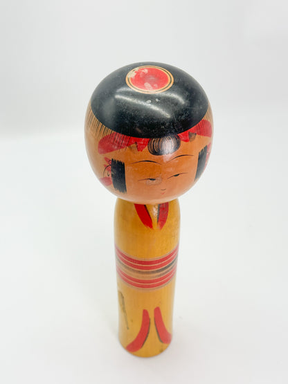 K35033 - Yajiro Kokeshi by Norio Takeda 武田憲雄