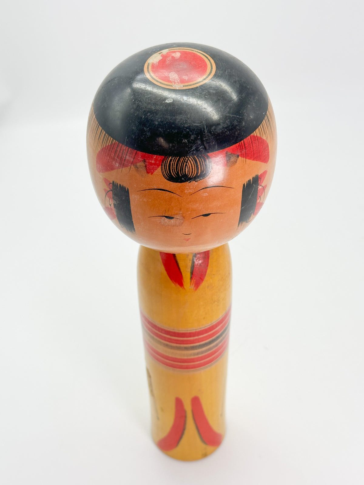 K35033 - Yajiro Kokeshi by Norio Takeda 武田憲雄