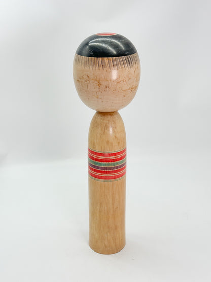 K35027 - Traditional Yajiro Kokeshi by Sakyo Niyama 新山左京