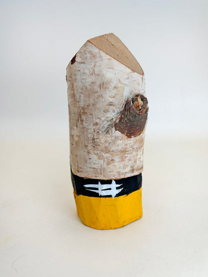 K10177 - Vintage Yukinko Kokeshi itto-bori 一刀彫