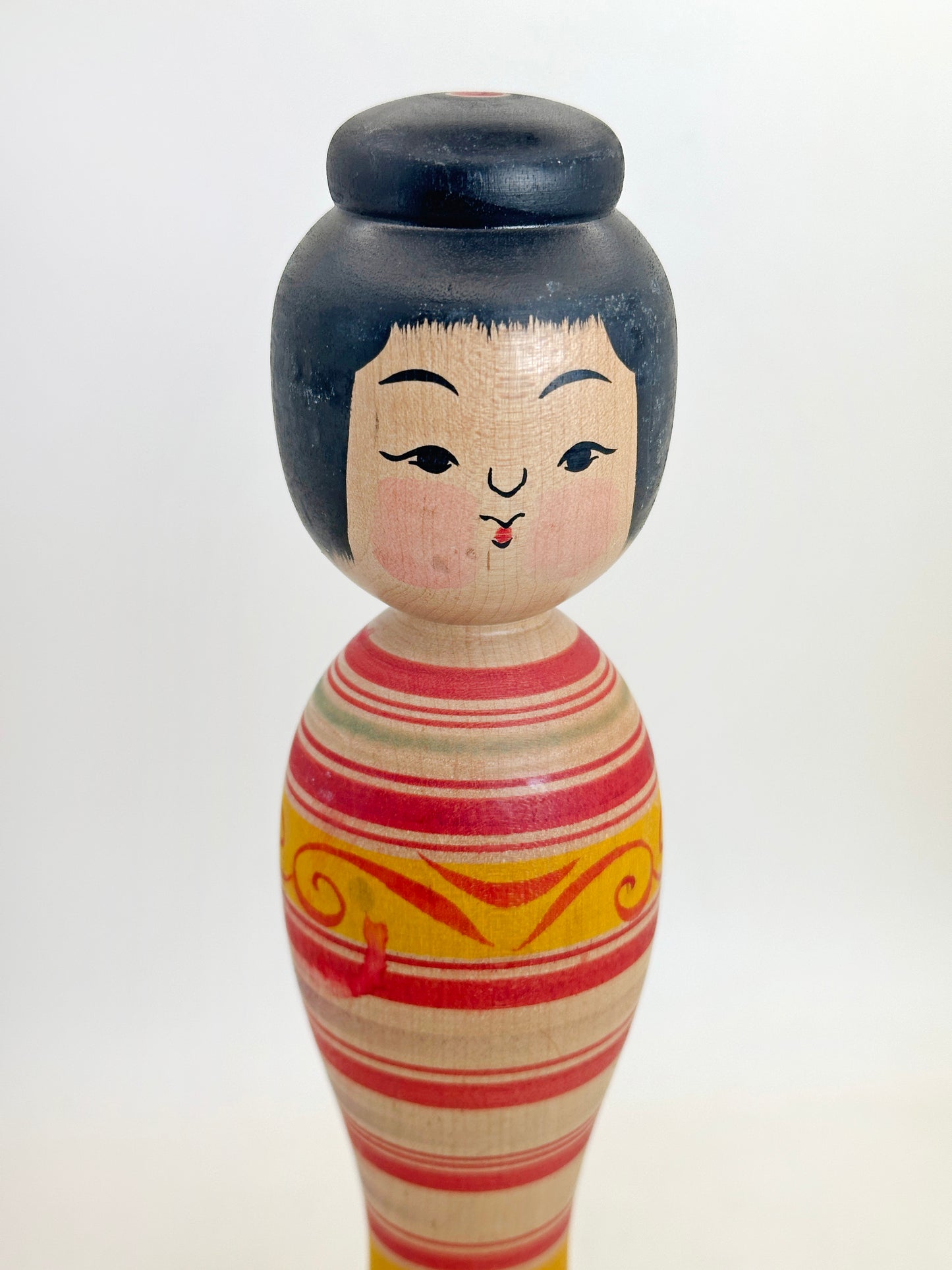 K25170 - Traditional Tsugaru Kokeshi by Yoshiki Sato 佐藤佳樹