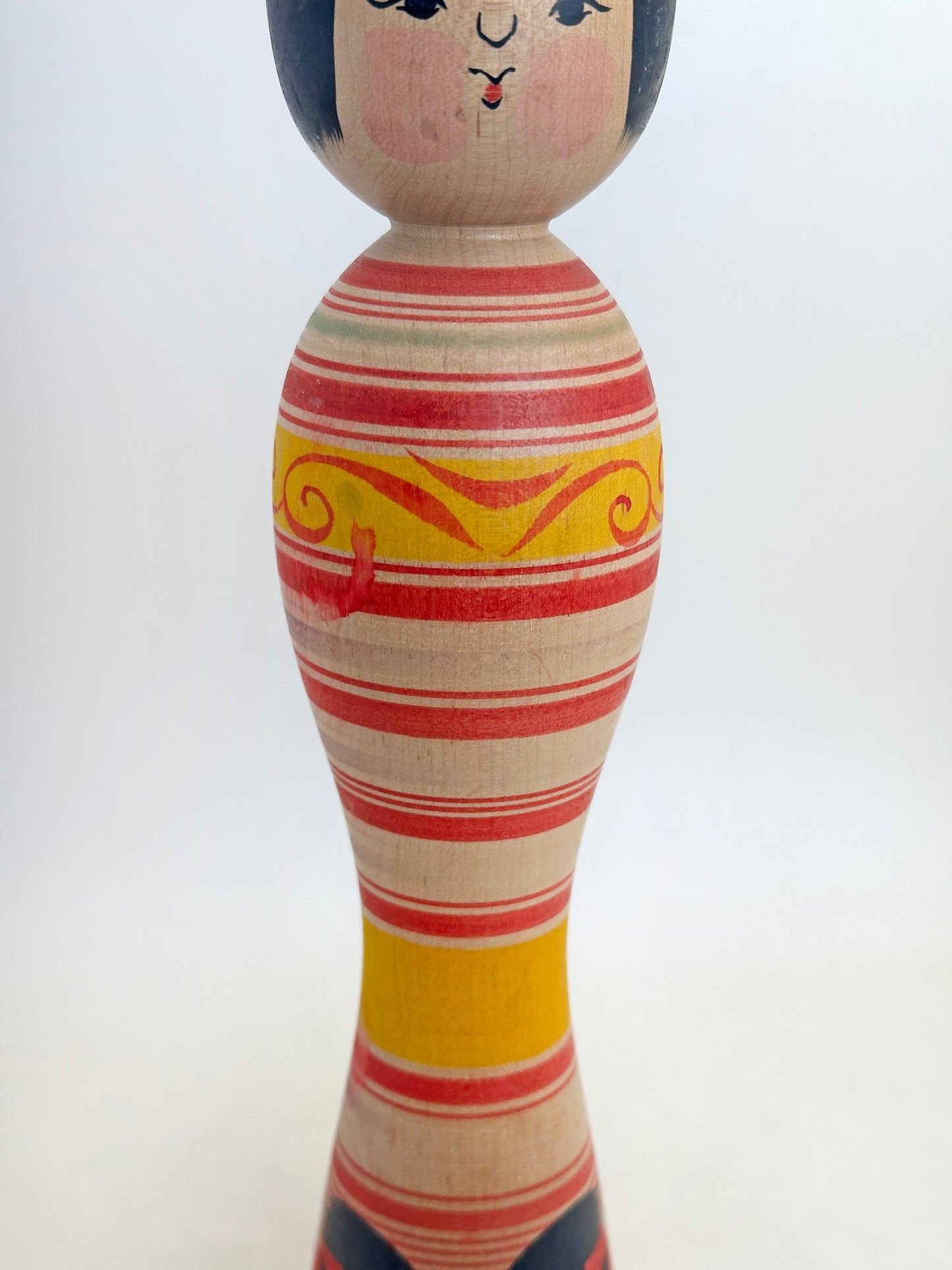 K25170 - Traditional Tsugaru Kokeshi by Yoshiki Sato 佐藤佳樹