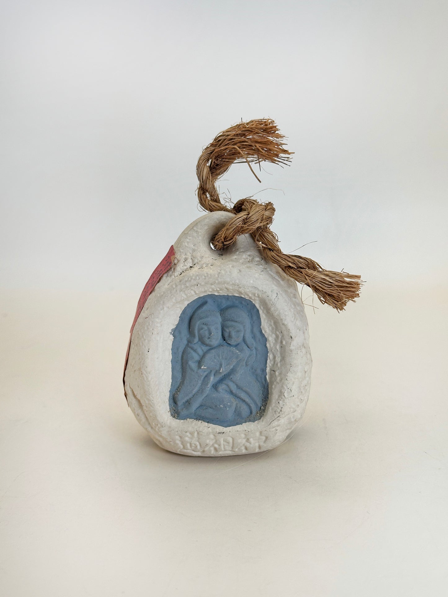 CB165 - Dōsojin clay bell ornament Dorei 道祖神