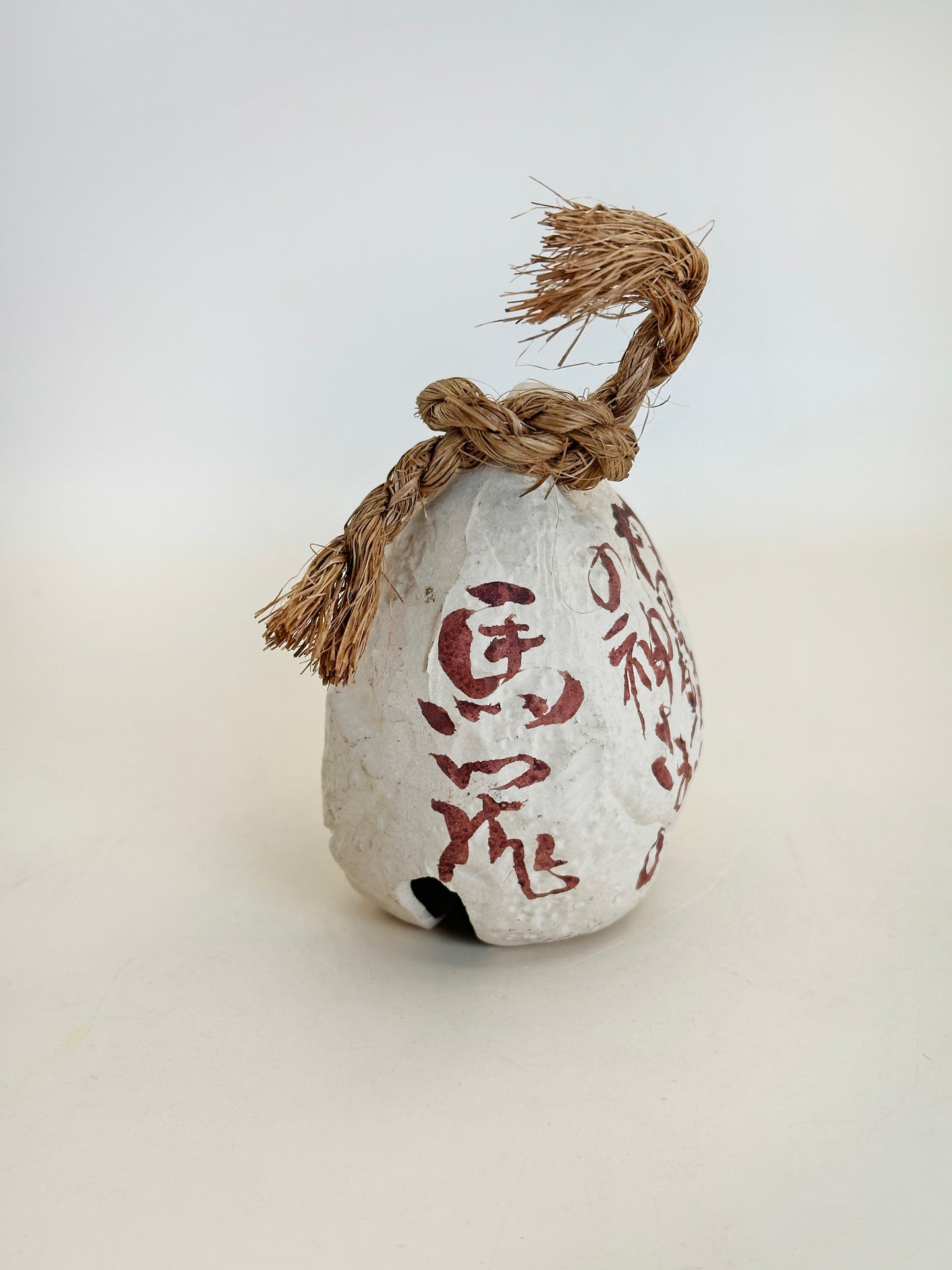 CB165 - Dōsojin clay bell ornament Dorei 道祖神