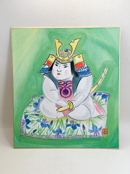 SHP410 - Original Japanese Shikishi Artwork 五月節句