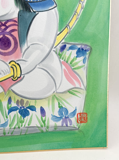 SHP410 - Original Japanese Shikishi Artwork 五月節句