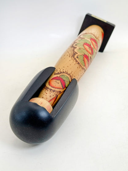 K30045 - Sosaku kokeshi by Kazuo Takamizawa 高見沢一夫