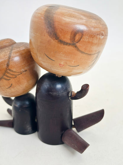 K15156 - Sosaku kokeshi by Yajima Suiho 矢島翠峰